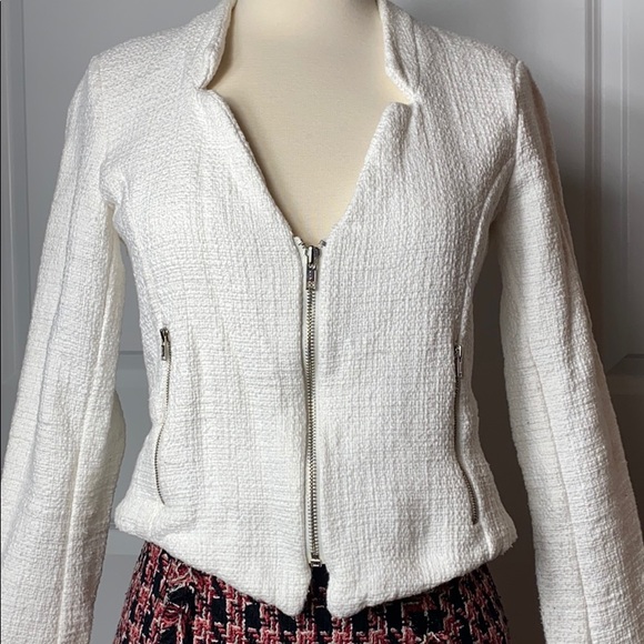 New York & Company tweed look moto jacket - Picture 8 of 13